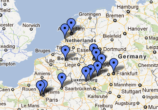 Europe 2012 Map